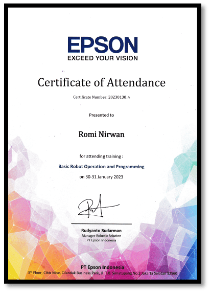 Epson Cert