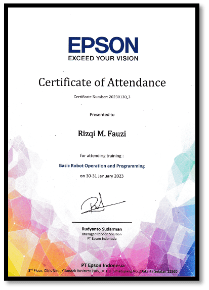 Epson Cert