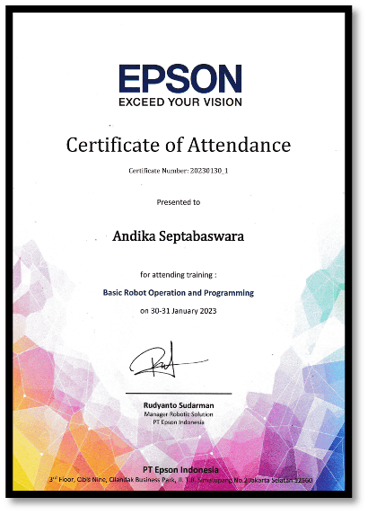 Epson Cert